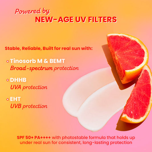 DOT & KEY Vitamin C + E Sunscreen SPF 50+ PA++++ With New-Age UV Filters 80g