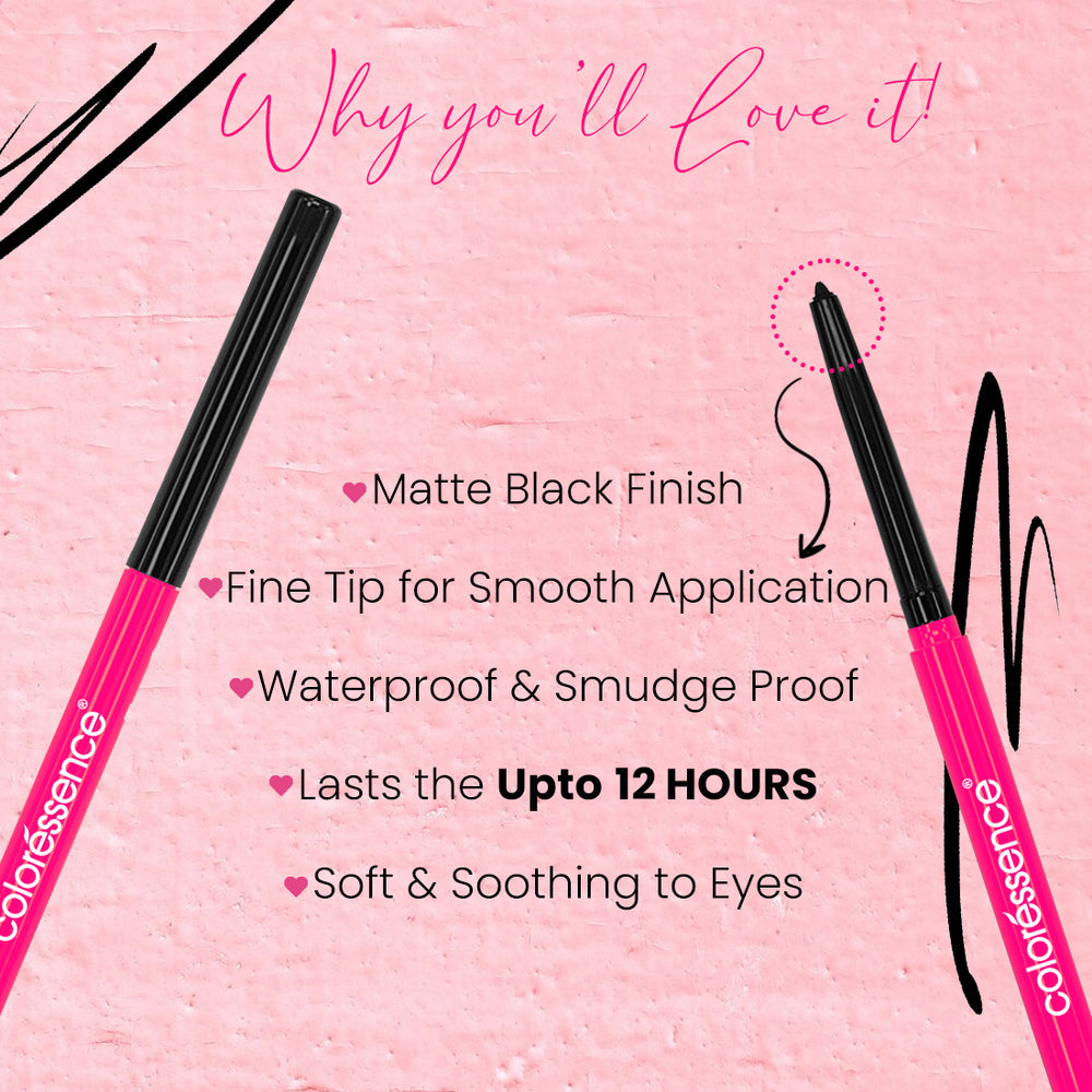 Coloréssence Time to Prime Kajal Pencil -Black