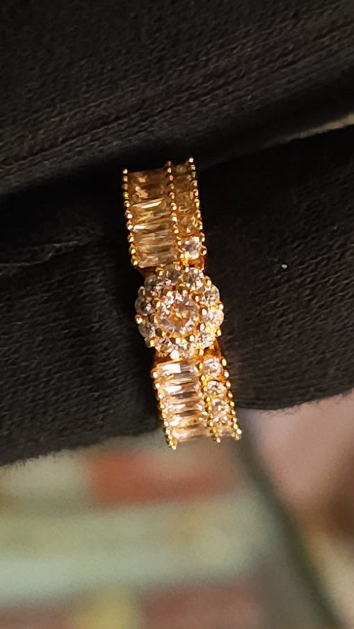 Finger Ring | AD Stone Rose Gold