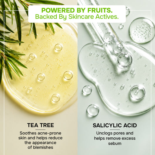 SWISS BEAUTY Care Juicy Glow Face Wash Tea Tree + Salicylic Acid