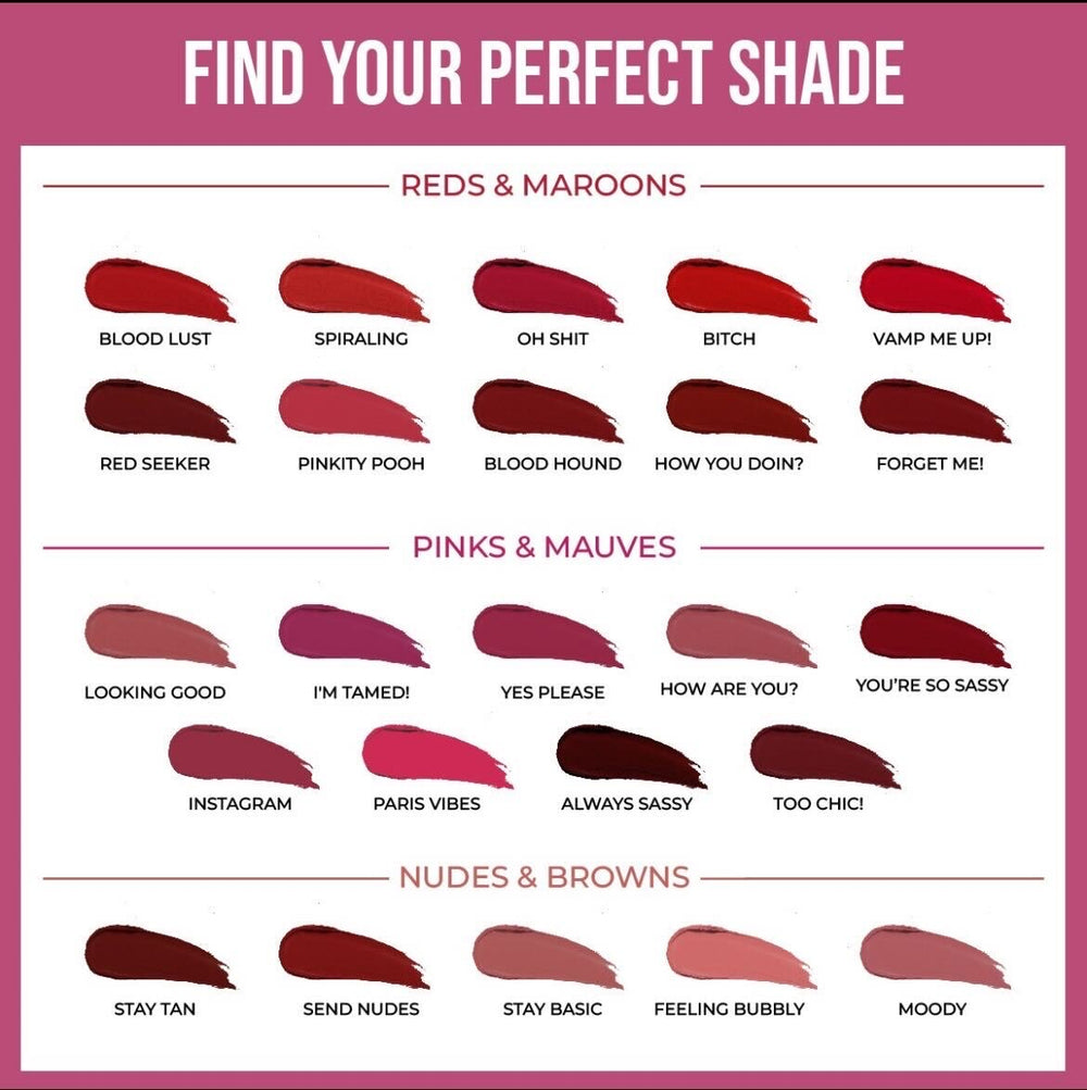 INSIGHT 24HRS NON-TRANSFER MATTE LIPSTICK