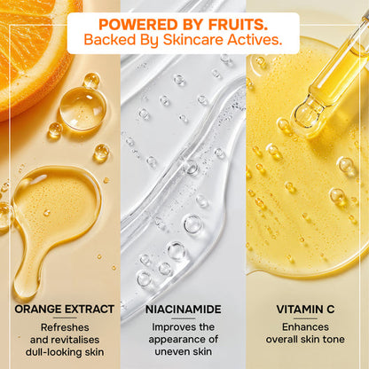 SWISS BEAUTY Care Juicy Glow Face Wash Orange Peel + Niacinamide