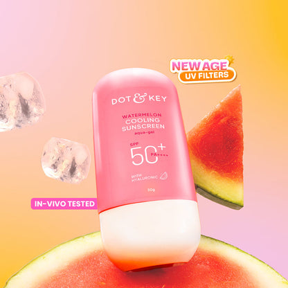 DOT & KEY Watermelon Cooling Sunscreen SPF 50+ PA++++ With New-Age UV Filters 80g