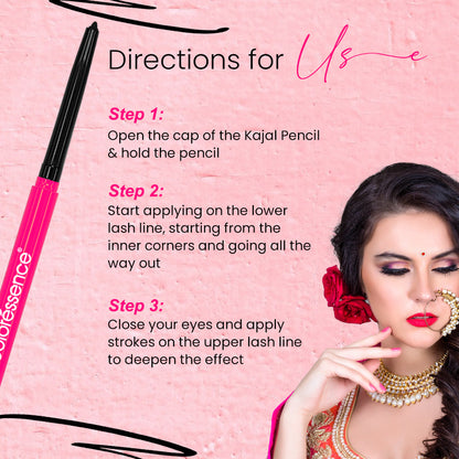 Coloréssence Time to Prime Kajal Pencil -Black