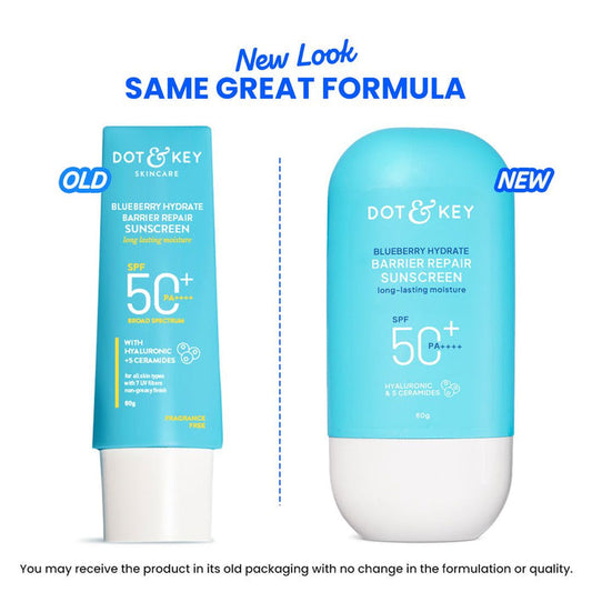 DOT & KEY Barrier Repair Sunscreen, In-Vivo Tested SPF 50+ PA++++ 80g
