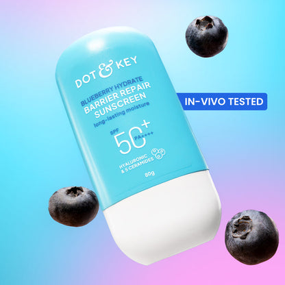 DOT & KEY Barrier Repair Sunscreen, In-Vivo Tested SPF 50+ PA++++ 80g